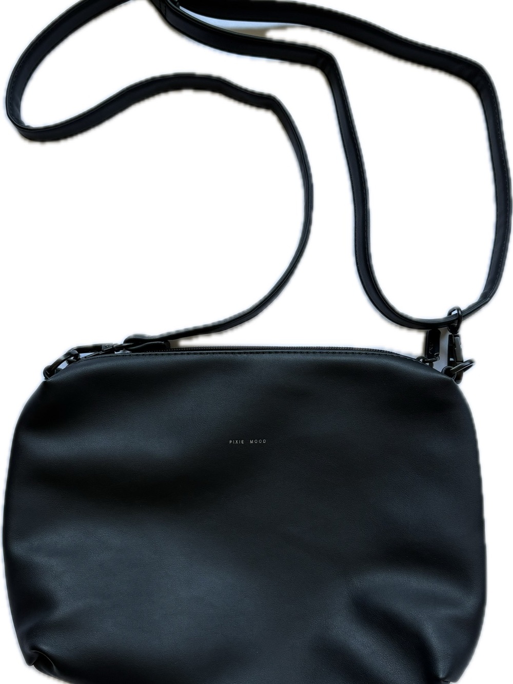 Pixie Mood Black Minimalist Crossbody Bag